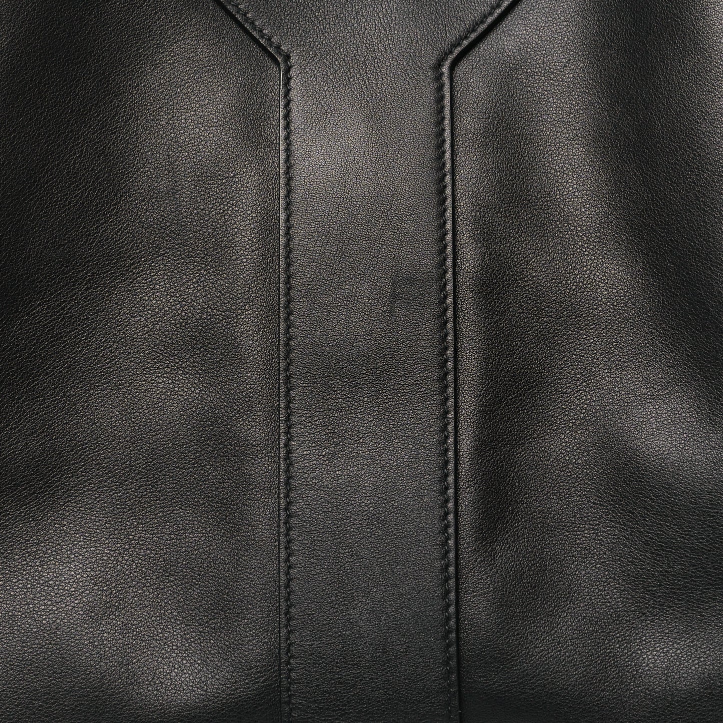 Calfskin Y Tote Black