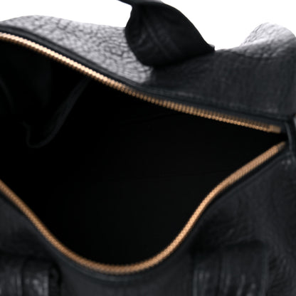 Alexander Wang Pebbled Lambskin Rocco Black Antique Brass Hardware 4 of 16