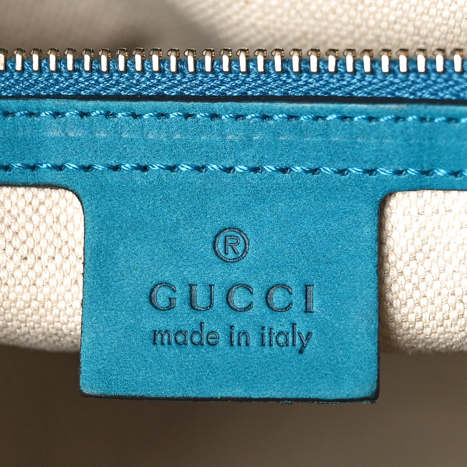 Gucci Monogram Vintage Web Medium Boston Teal 6 of 11