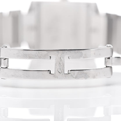 Cartier Stainless Steel 25mm Tank Francaise Quartz Watch 7 of 9