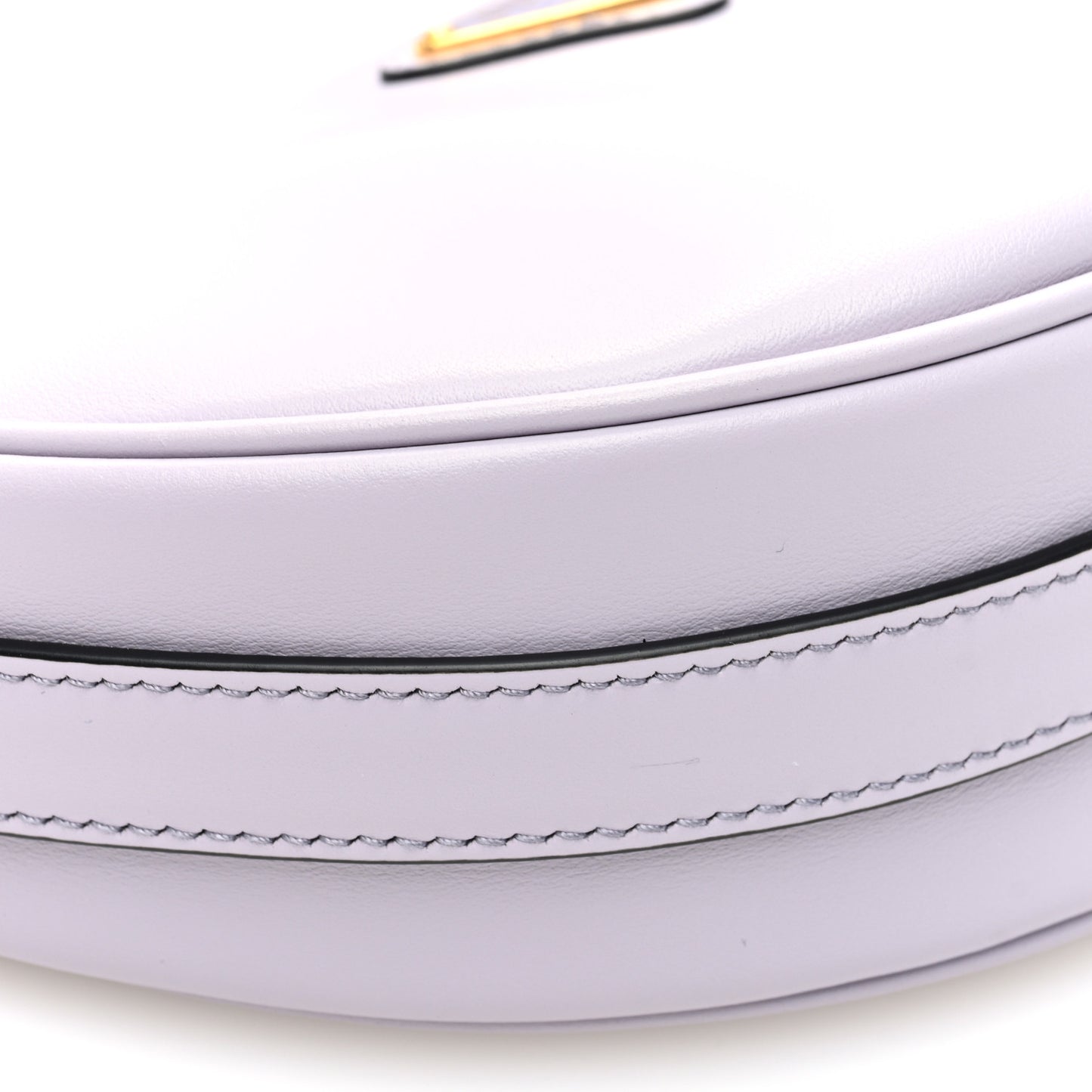 Soft Calfskin Arque Shoulder Bag Glicine
