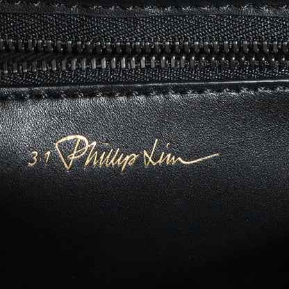 3.1 Phillip Lim 3.1 Calf Hair Leather Tiger Print Mini Pashli Satchel Lime Black 7 of 10