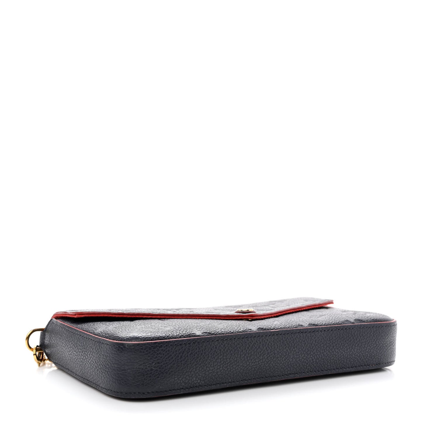 Empreinte Pochette Felicie Chain Wallet Marine Rouge