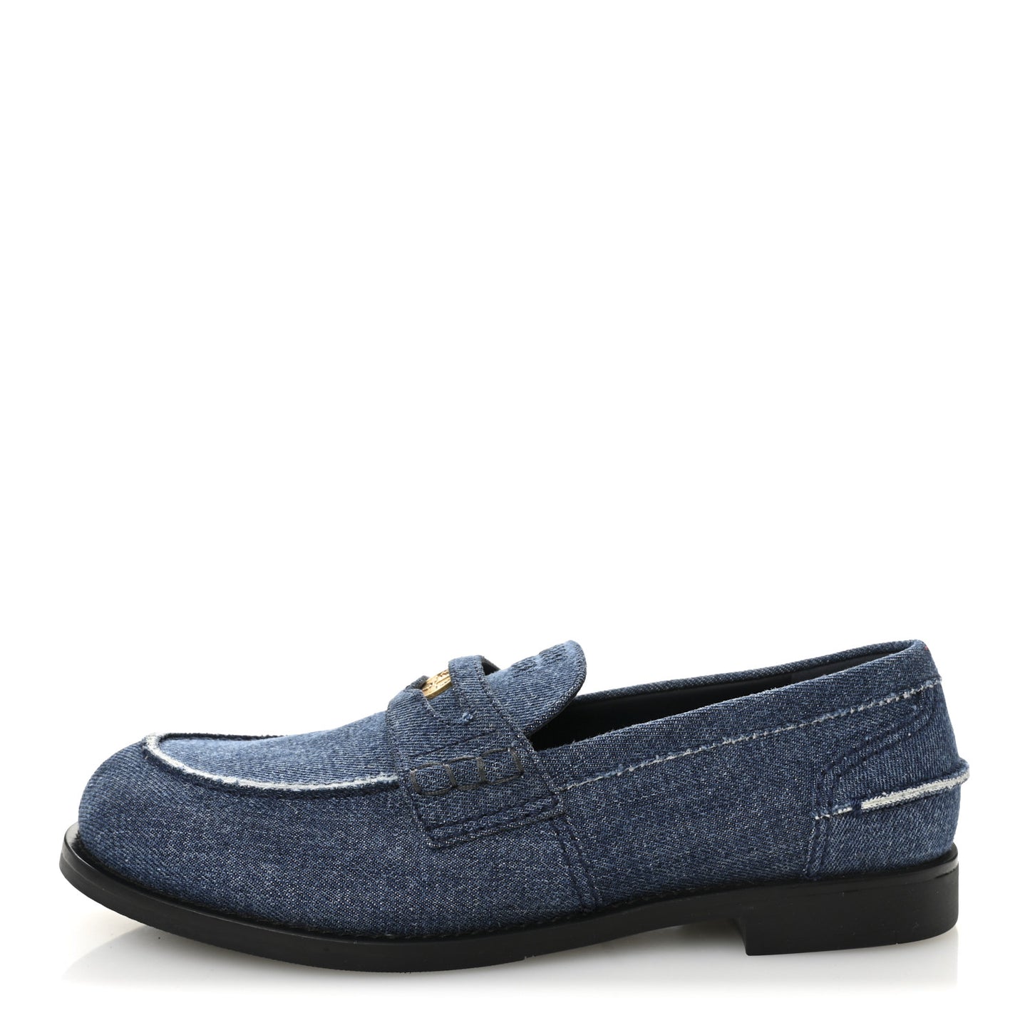 Denim Penny Loafer 40 Denim