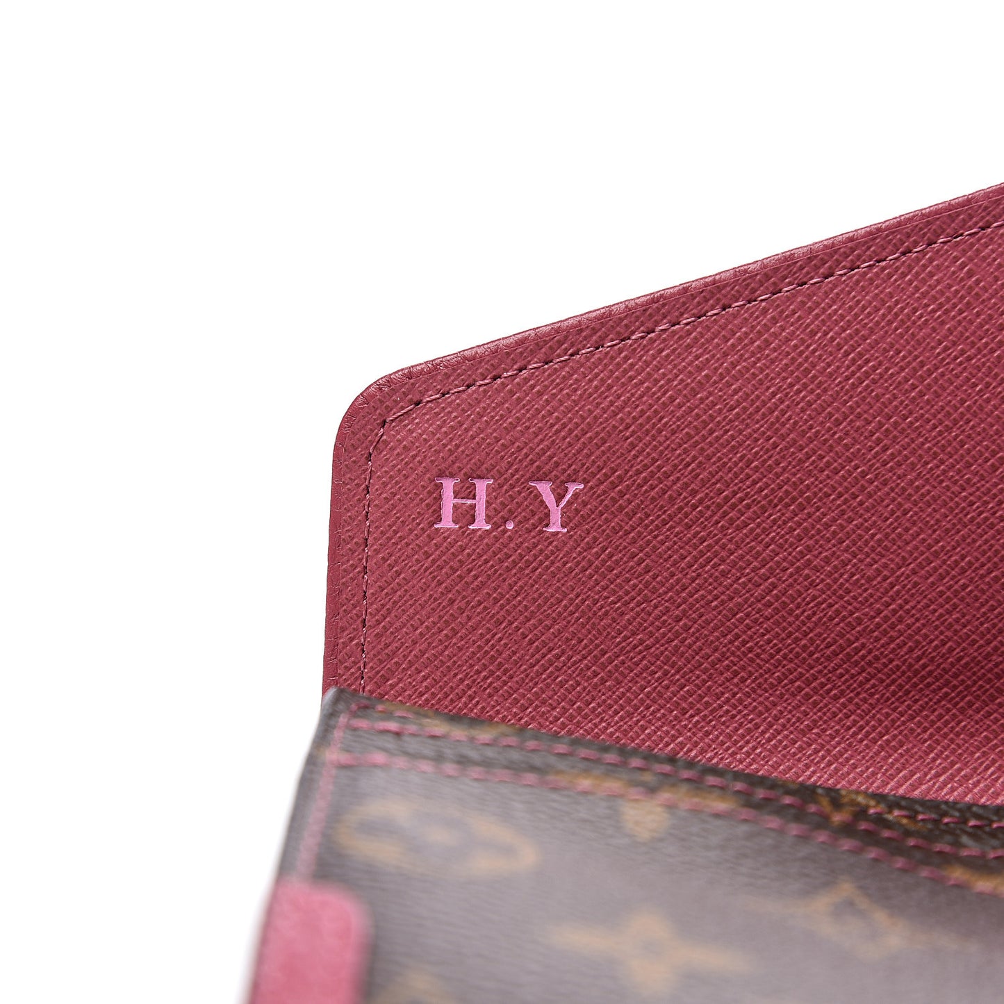 Monogram Sarah Retiro Wallet Rose Bruyere