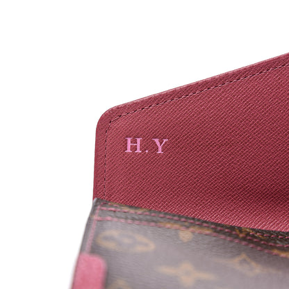 Louis Vuitton Monogram Sarah Retiro Wallet Rose Bruyere 6 of 7