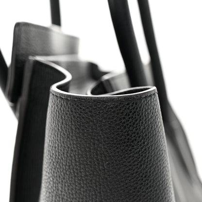 Celine Drummed Calfskin Mini Luggage Black 12 of 12