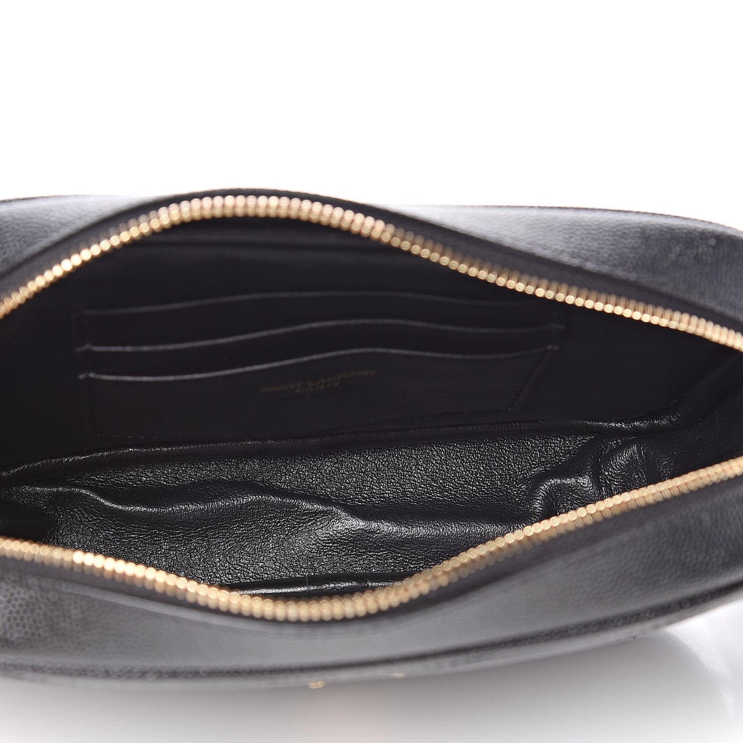 Grain De Poudre Matelasse Monogram Mini Lou Camera Bag Black