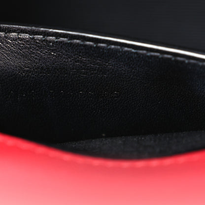 Saint Laurent Grain De Poudre Medium Monogram Kate Satchel Red 7 of 12