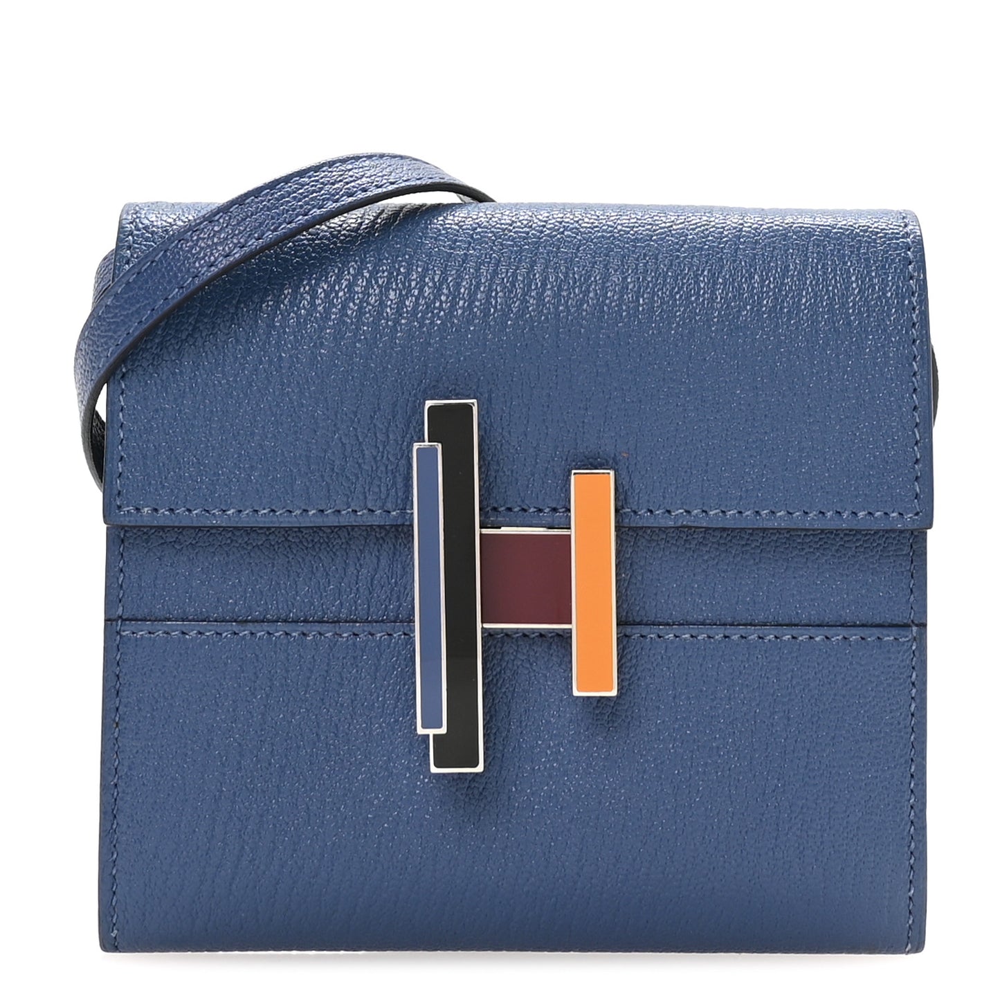 Chevre Mysore Mini Cinhetic Wallet Bleu Brighton