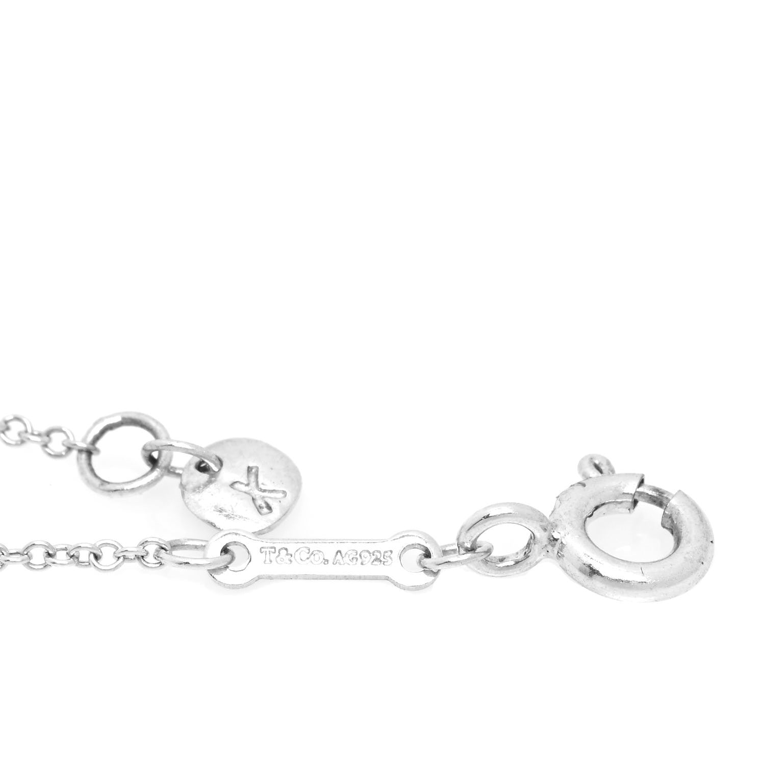 Tiffany Sterling Silver Paloma's Graffiti Arrow Pendant Necklace 4 of 5