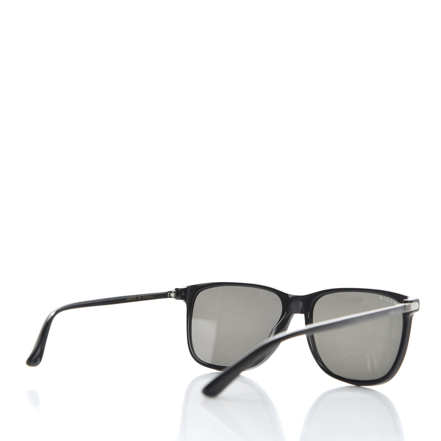 Square Frame GG0017S Sunglasses Black Grey
