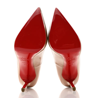 Christian Louboutin Patent Pigalle Plato 120 Pumps 40.5 Nude 5 of 7
