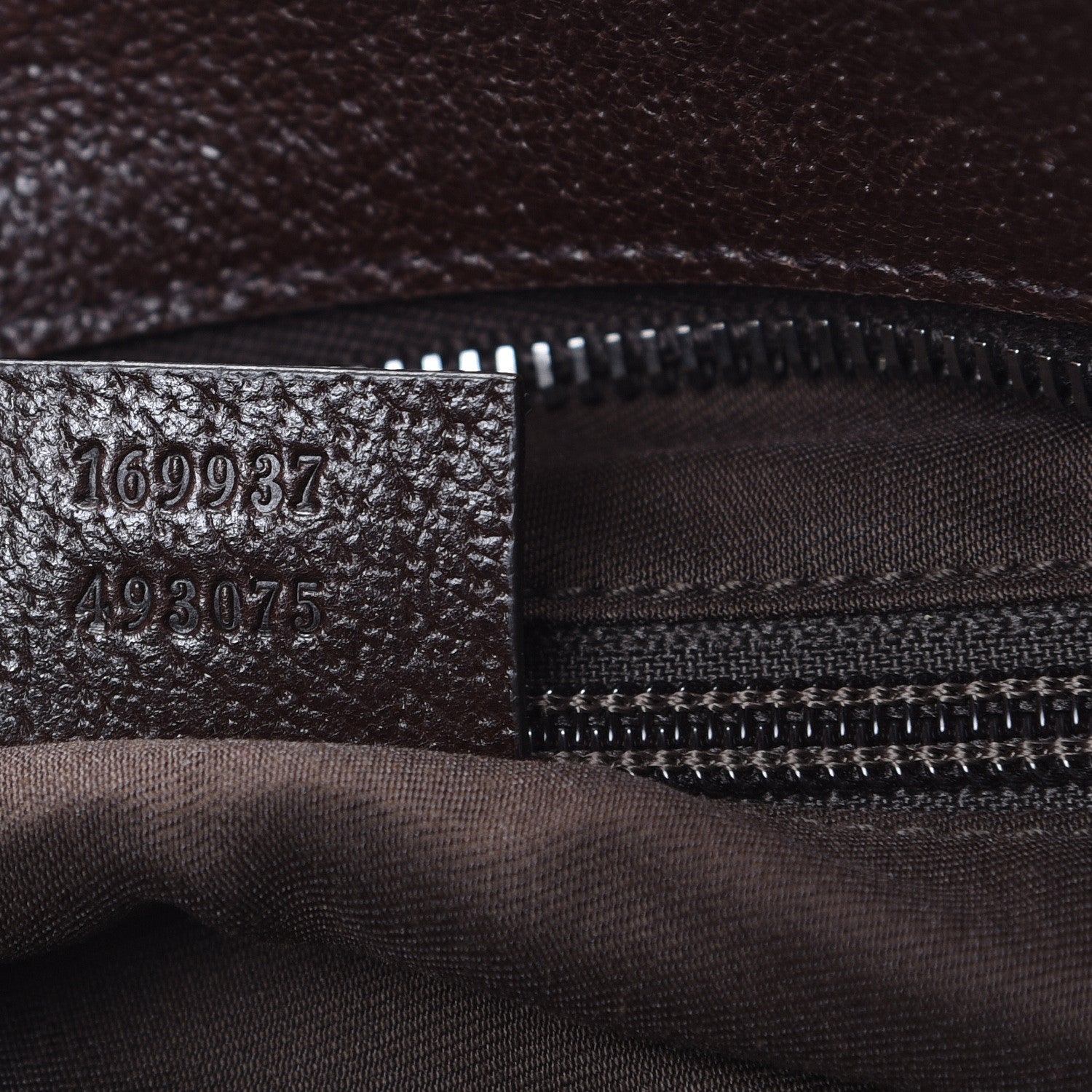 Gucci Monogram Web Medium Double Pocket Messenger Bag Dark Brown 6 of 10
