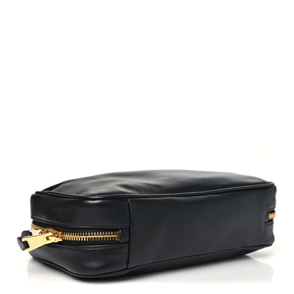 Miu Miu Calfskin Softy Medium Beau Top Handle Bag Black 4 of 10