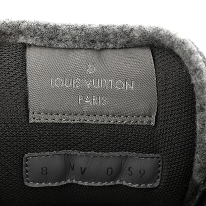 Louis Vuitton Wool Mens LV Trainer Sneakers 8 Grey 6 of 7