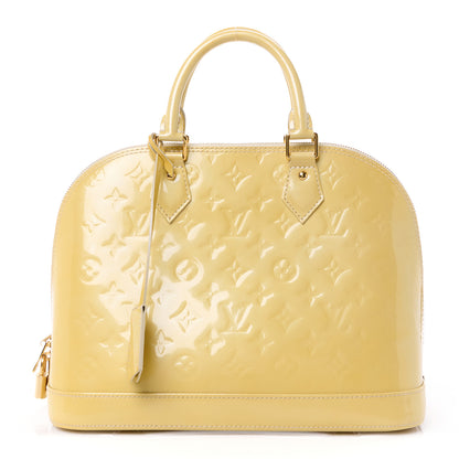 Louis Vuitton Vernis Alma PM Citrine 1 of 13
