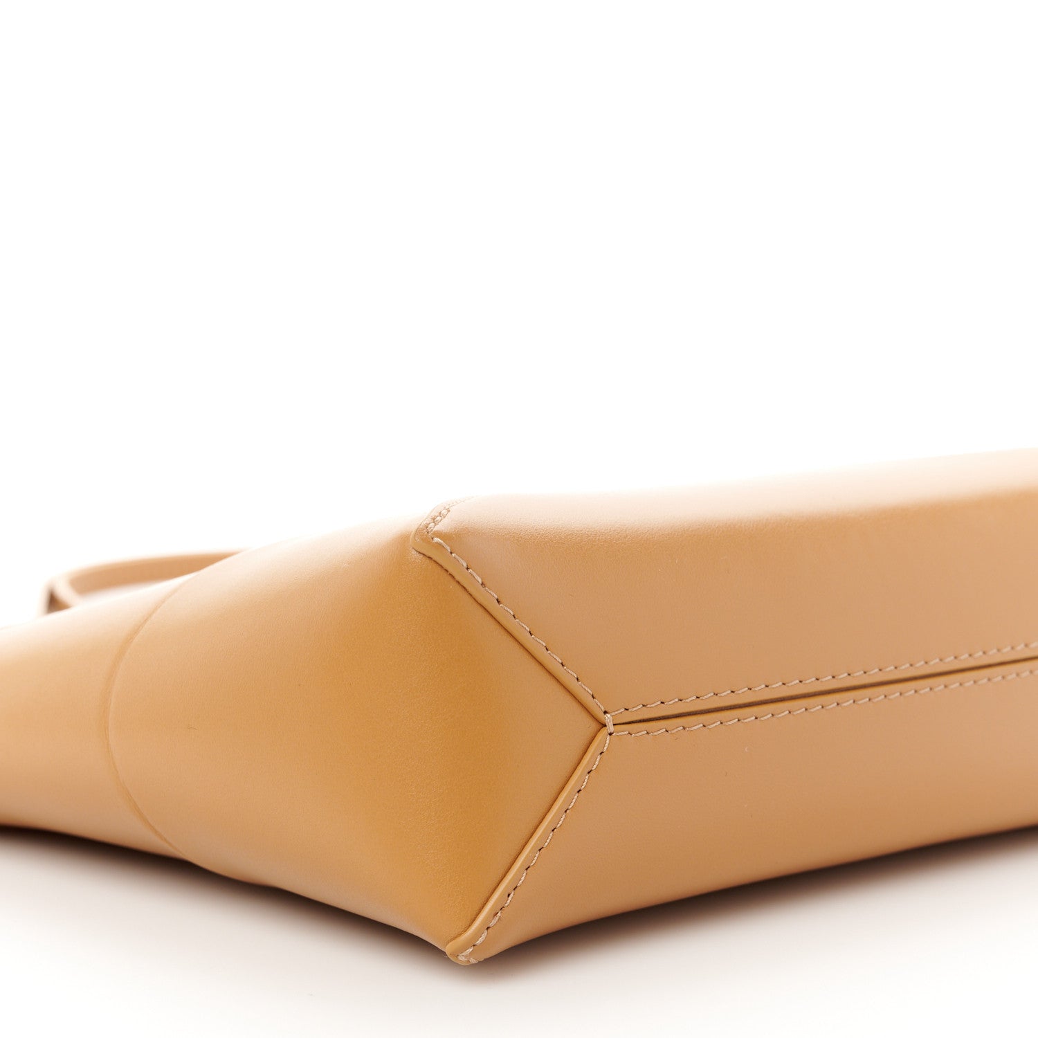 Loewe Shiny Calfskin Puzzle Fold Pouch Warm Desert 9 of 10
