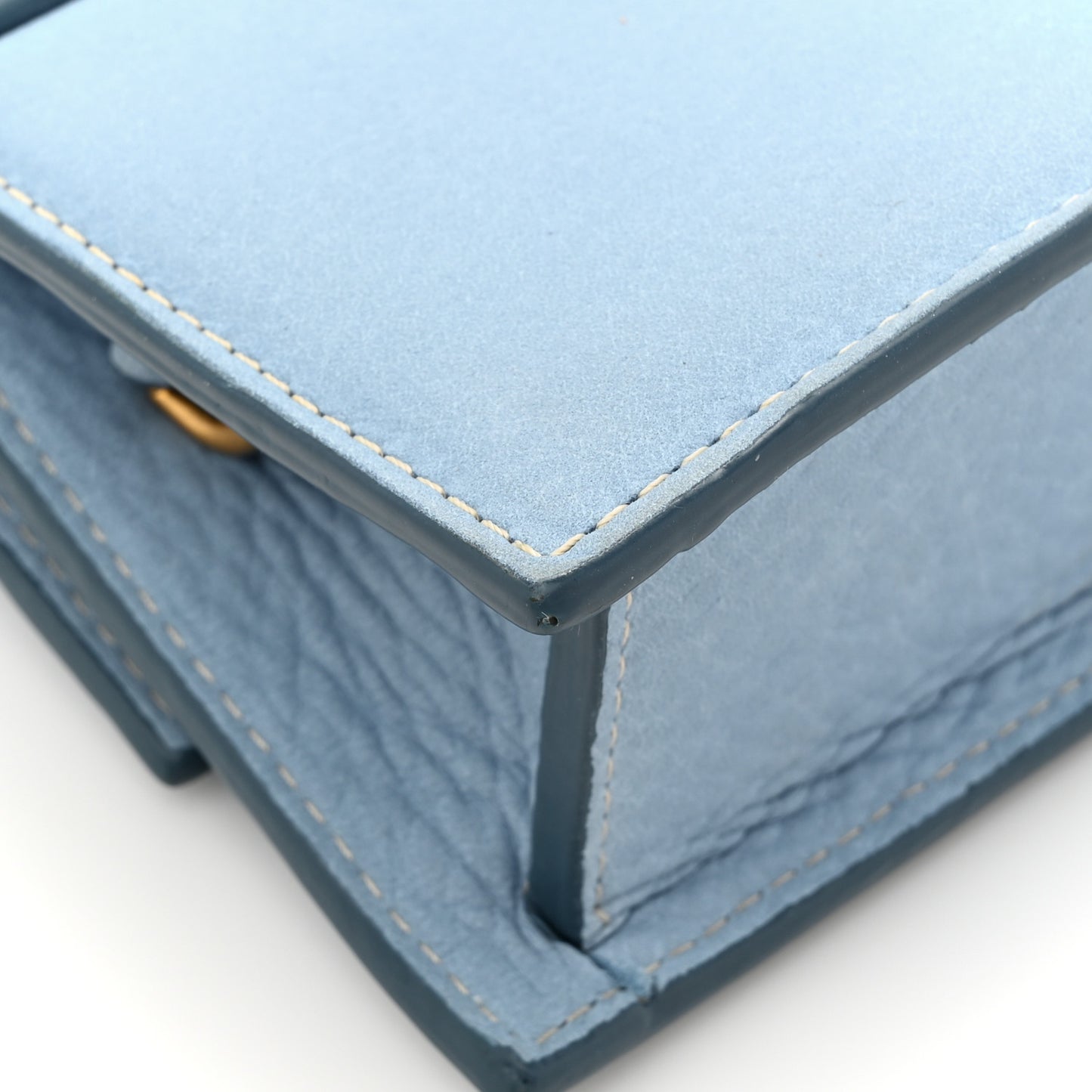 Calfskin Le Chiquito Long Light Blue