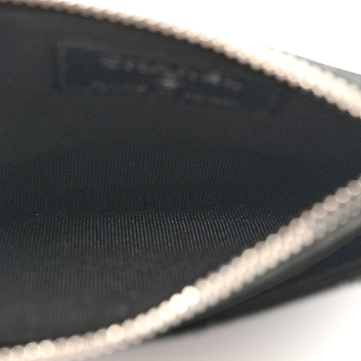 Chanel Caviar Quilted CC Zip Card Holder Black 5 of 9