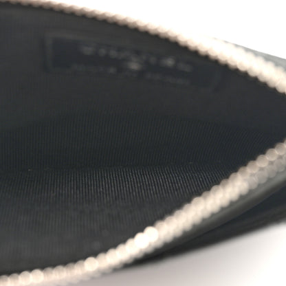 Chanel Caviar Quilted CC Zip Card Holder Black 5 of 9