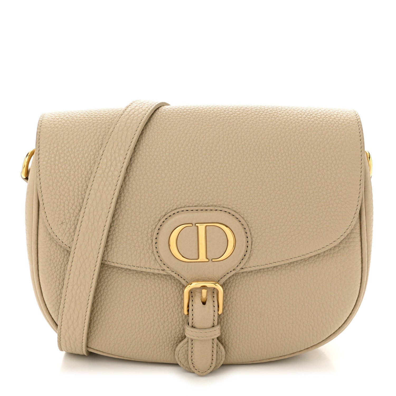 Christian Dior Grained Calfskin Medium Bobby Flap Beige 1 of 9