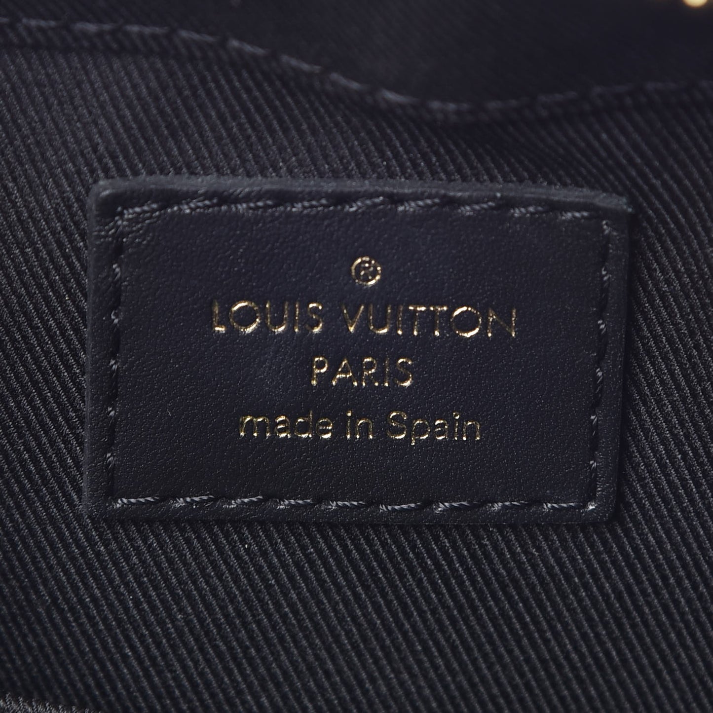 Monogram Saintonge Black