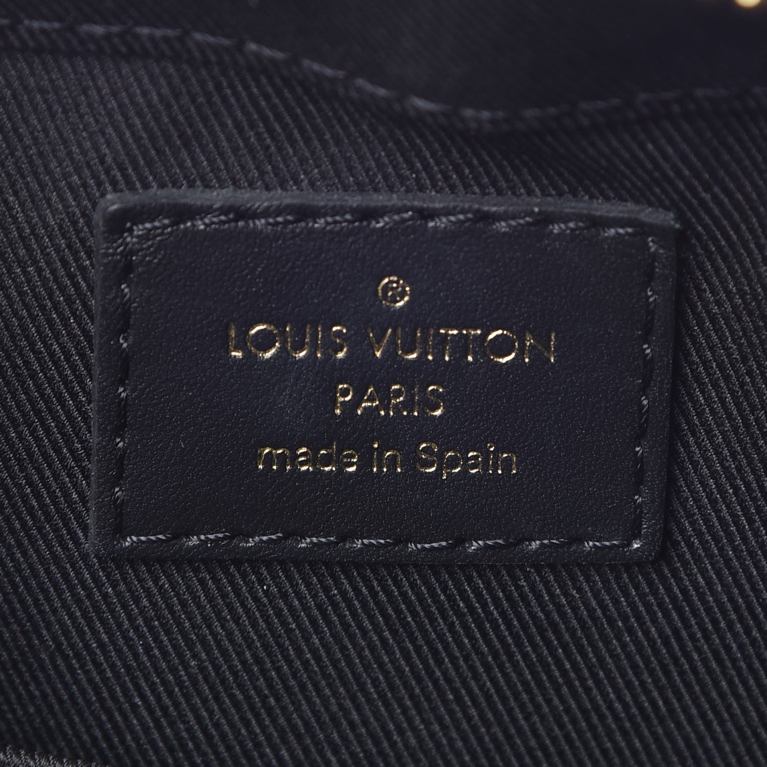 Louis Vuitton Monogram Saintonge Black 6 of 8