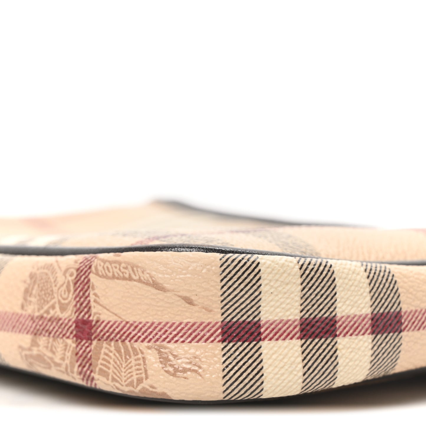 Haymarket Check Pochette Chocolate