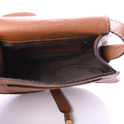 Chloe Calfskin Mini Marcie Round Crossbody Bag Tan 4 of 9