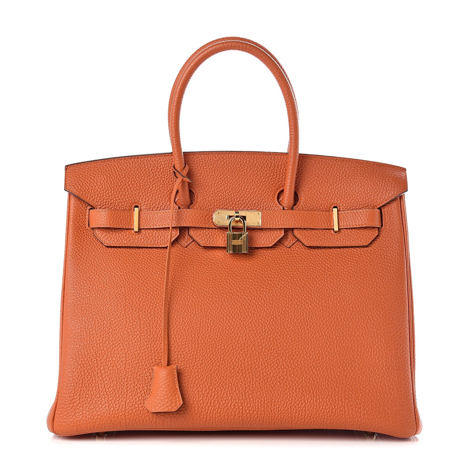 Hermes Togo Birkin 35 Orange 1 of 37