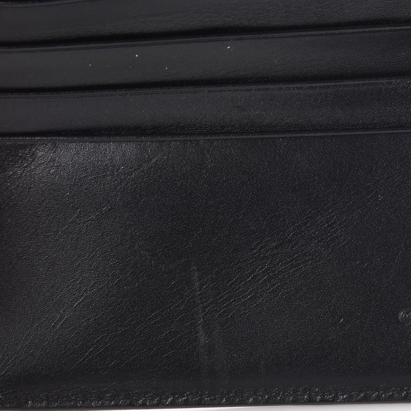 Patent G Compact Wallet White Black