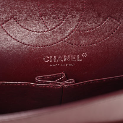 Chanel Patent Quilted 2.55 Reissue 226 Flap Burgundy 6 of 11