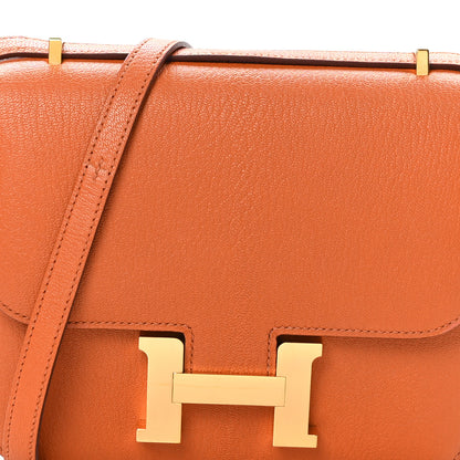 Hermes Chevre Mysore Constance 18 Orange 10 of 13