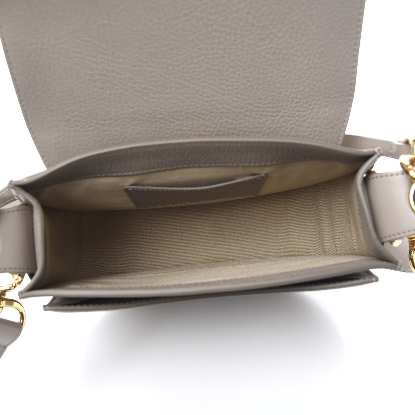 Calfskin Large Tess Bag Motty Grey