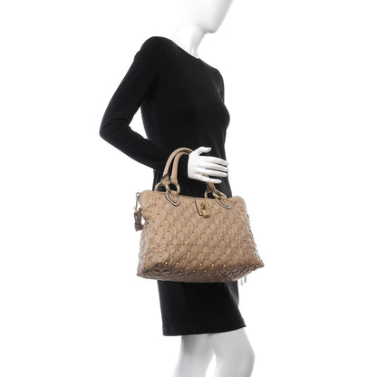 Marc Jacobs Python Effect Quilted Stardust Rio Satchel Beige 3 of 19