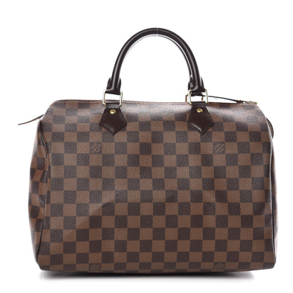 Louis Vuitton Damier Ebene Speedy 30 1 of 8