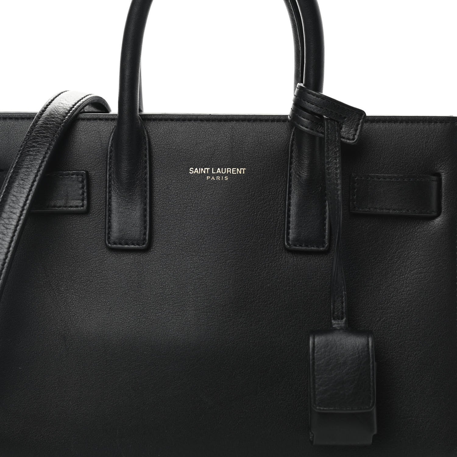 Saint Laurent Calfskin Nano Sac de Jour Black 7 of 9