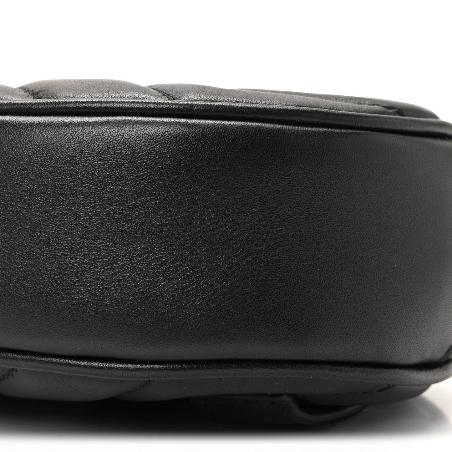 Calfskin Matelasse GG Marmont Belt Bag 85 34 Black