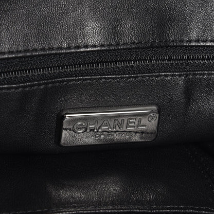 Chanel Deerskin Luxe Ligne Tote Black 6 of 7