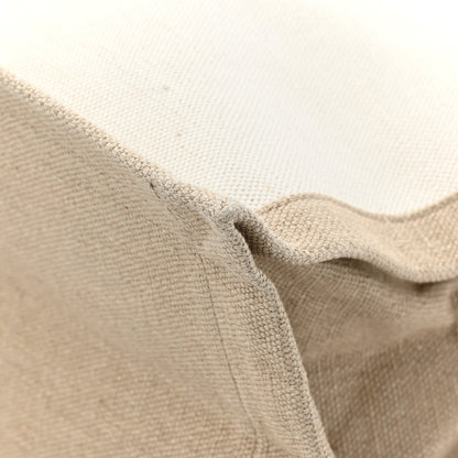 Saint Laurent Linen Calfskin Rive Gauche Tote Optic White 12 of 12