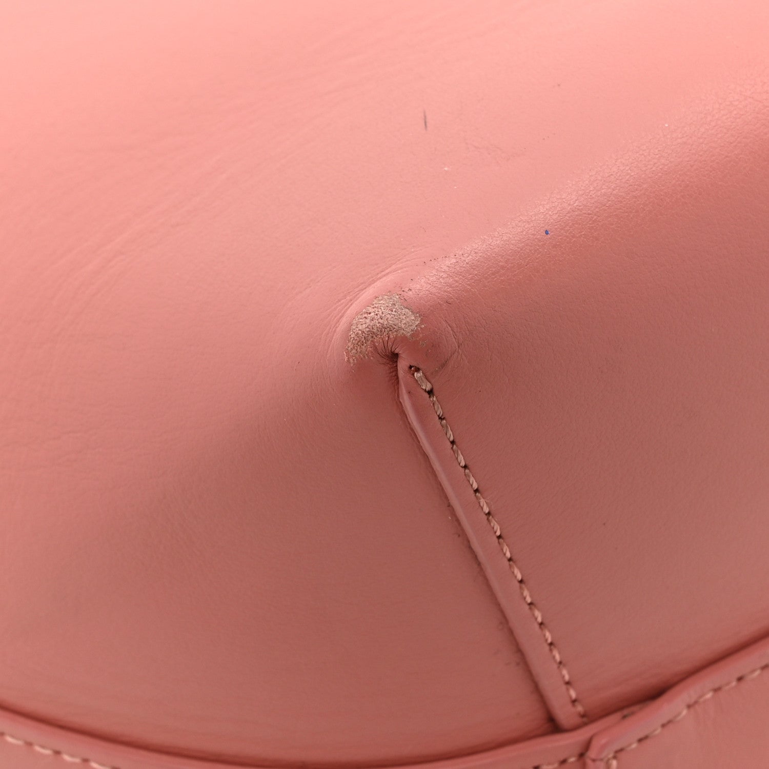 Mansur Gavriel Calfskin Mini Bucket Bag Blush 17 of 18