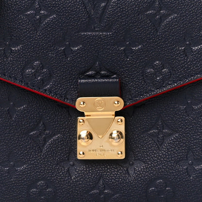 Louis Vuitton Empreinte Pochette Metis Marine Rouge 8 of 11