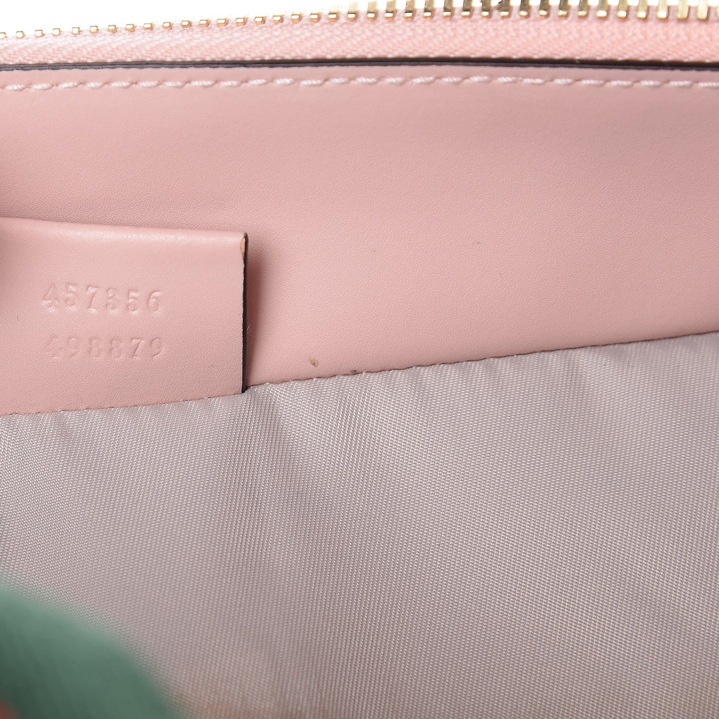 GG Supreme Monogram Diaper Bag Pink