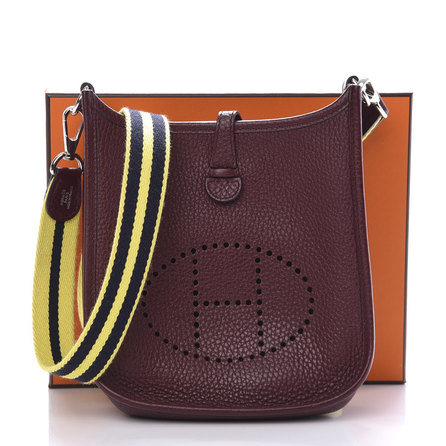Hermes Taurillon Clemence Amazone Evelyne TPM Bordeaux 10 of 10