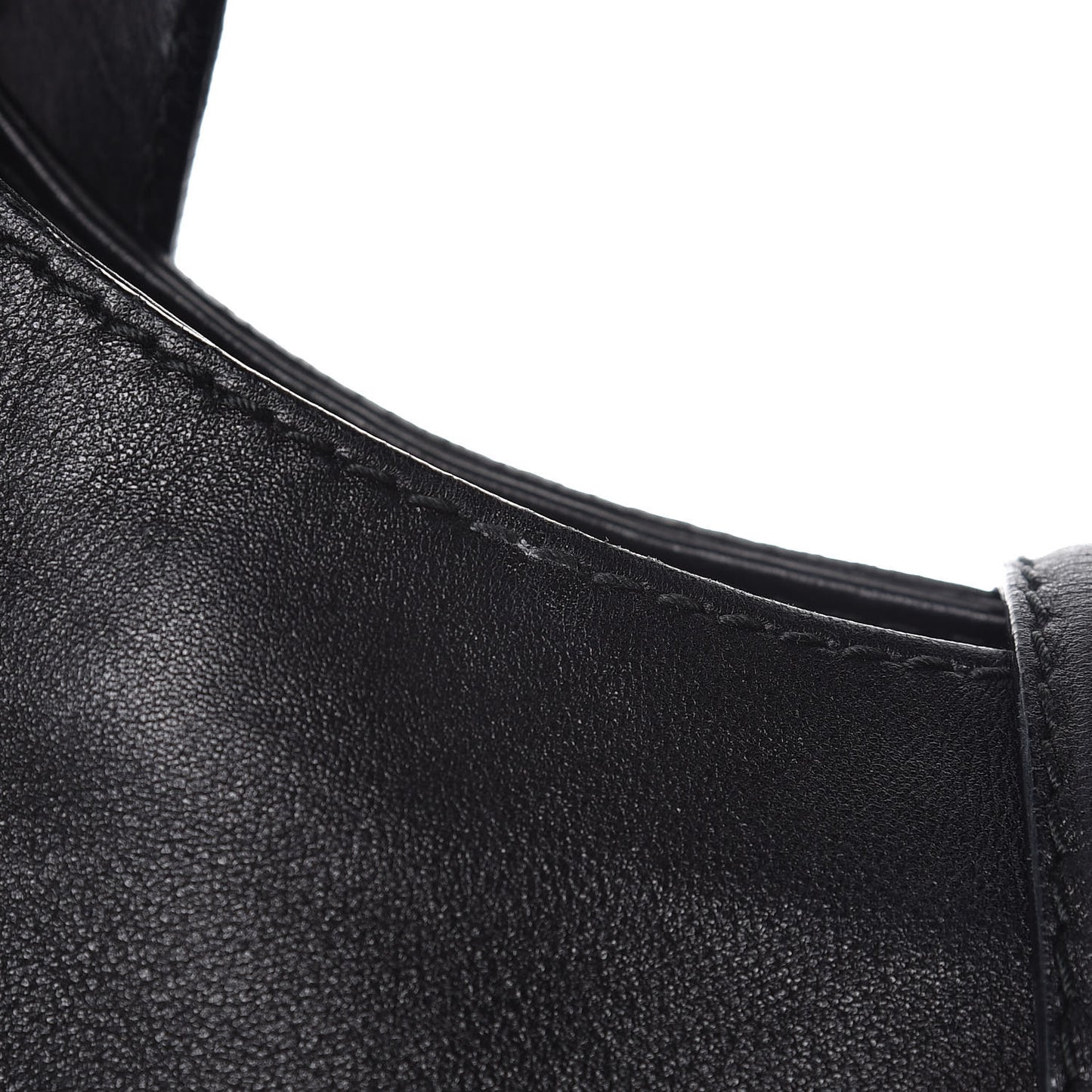 Calfskin Medium Jackie Shoulder Bag Black