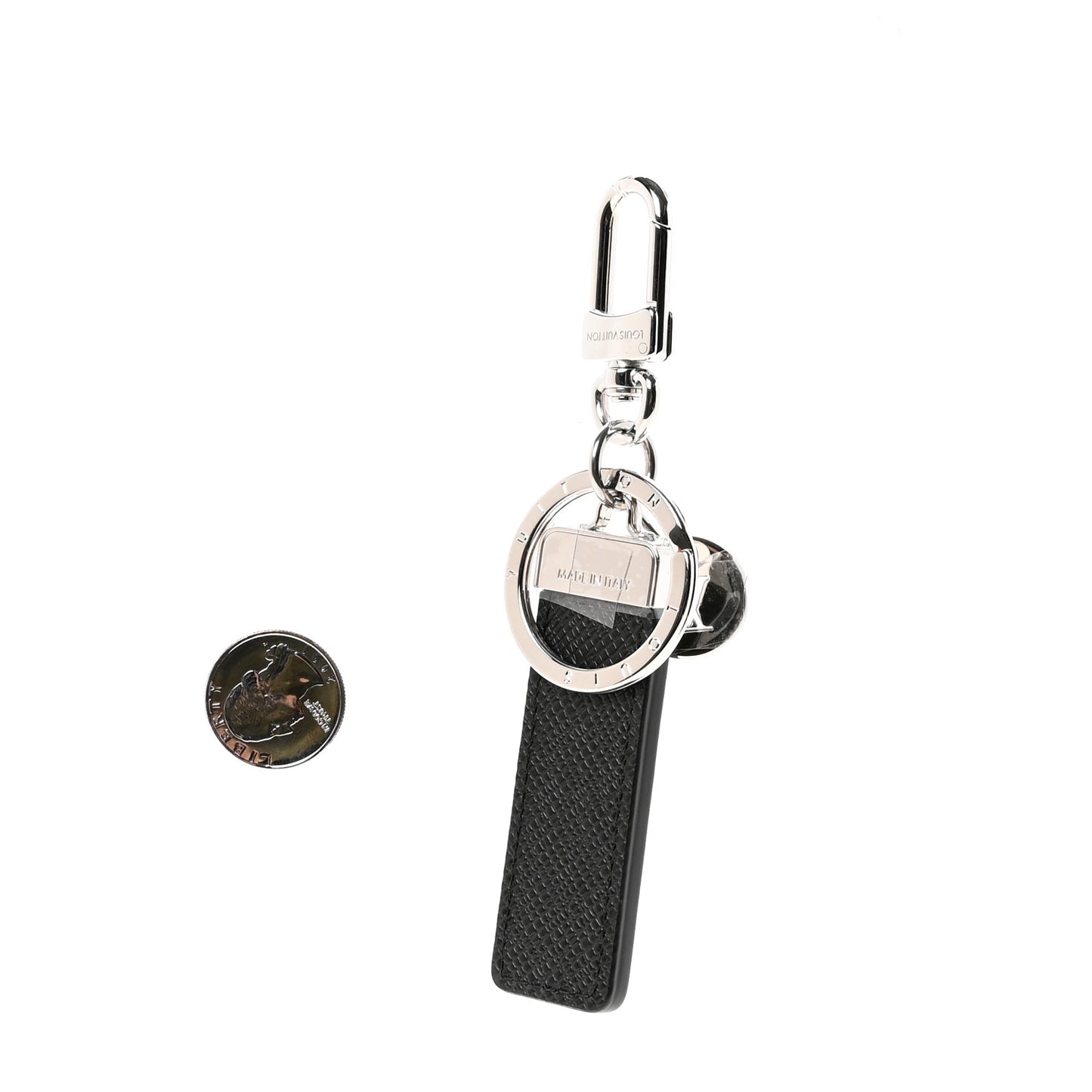 Monogram Eclipse Neo LV Club Bag Charm Key Holder Black