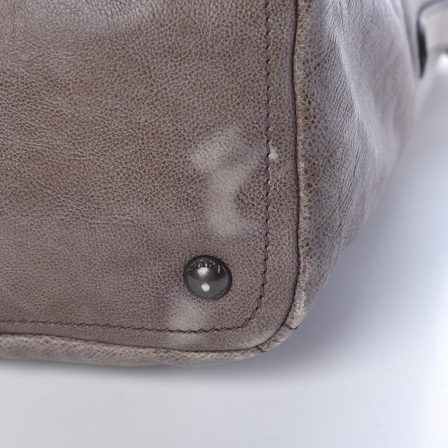 Prada Glace Calfskin Extra Wide Tote Ghiaccio Sfumato 15 of 19