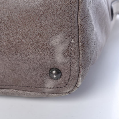 Prada Glace Calfskin Extra Wide Tote Ghiaccio Sfumato 15 of 19