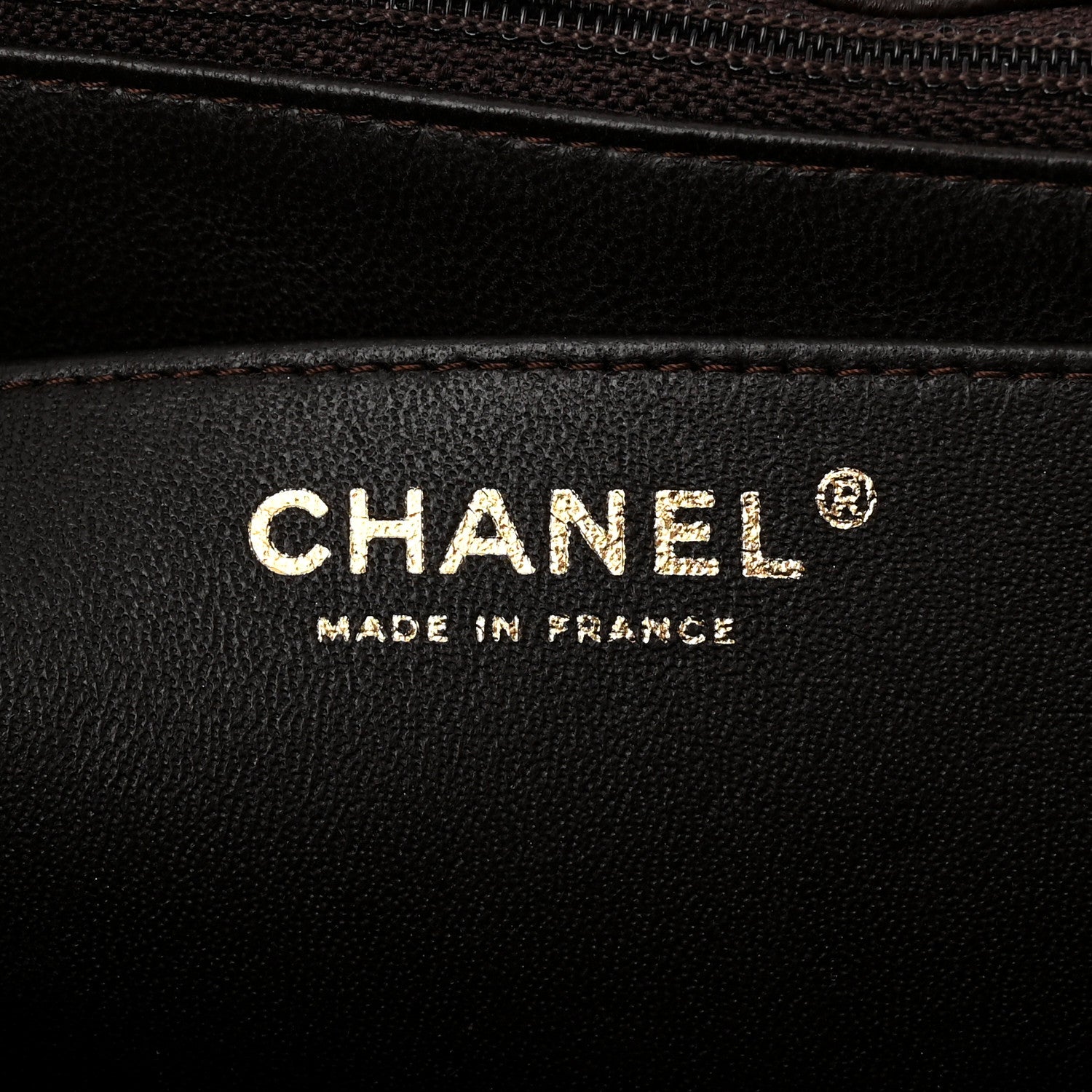 Chanel Caviar Quilted Jumbo Single Flap Dark Brown 6 of 11